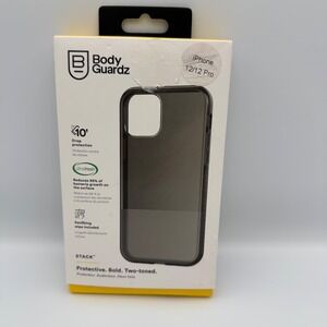 BodyGuardz Stack Protective Case iPhone‎ 12 12 Pro Antimicrobial Drop Protection